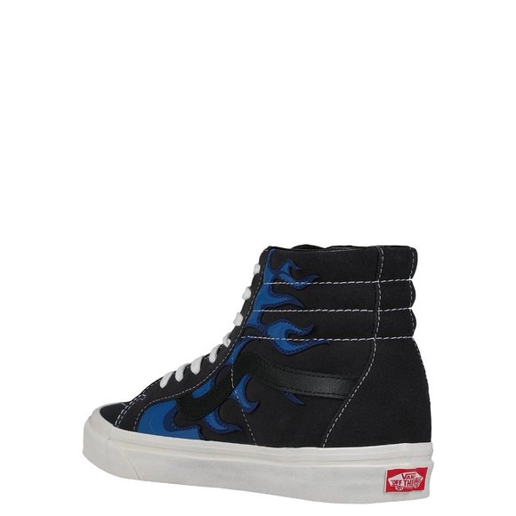 Vans Anaheim Factory SK8-Hi 38 DX Skate Shoes Men's Black Layered Blue Flame - Picture 13 of 16